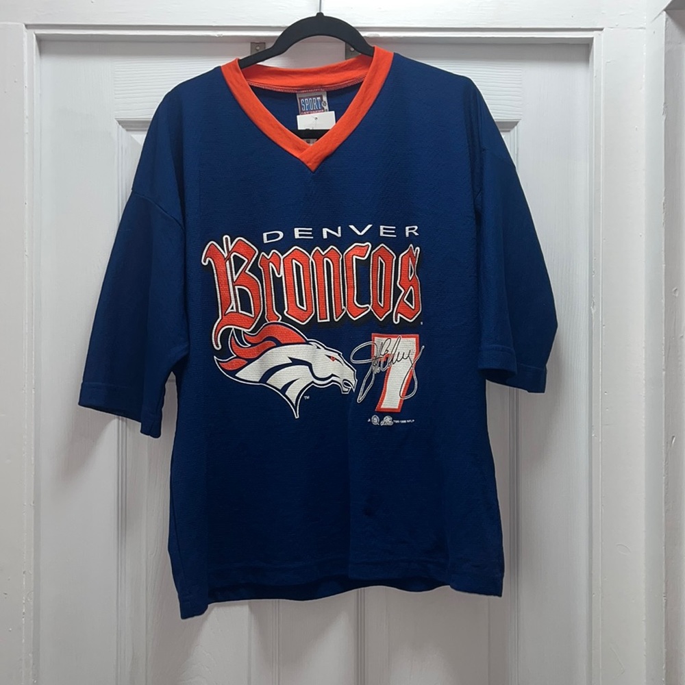 Vintage John Elway Denver Broncos Jersey